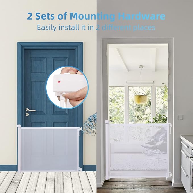 cozymom™ | Retractable Baby Safety Gate Mesh